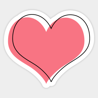 Cute Heart Sticker